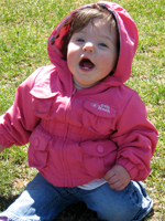 Braelynn playing at Small Wonders